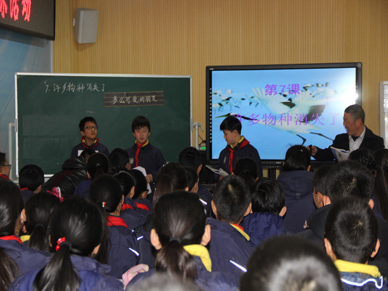 市乡村骨干教师王玮小学品德培育站赛课活动在我校举行