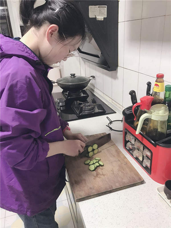 我跟父母学家务