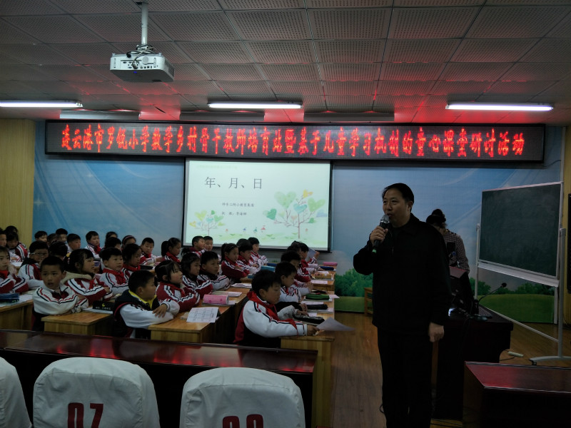 连云港市罗锐小学数学乡村骨干教师暨基于儿童数学学习机制的童心课堂研讨活动