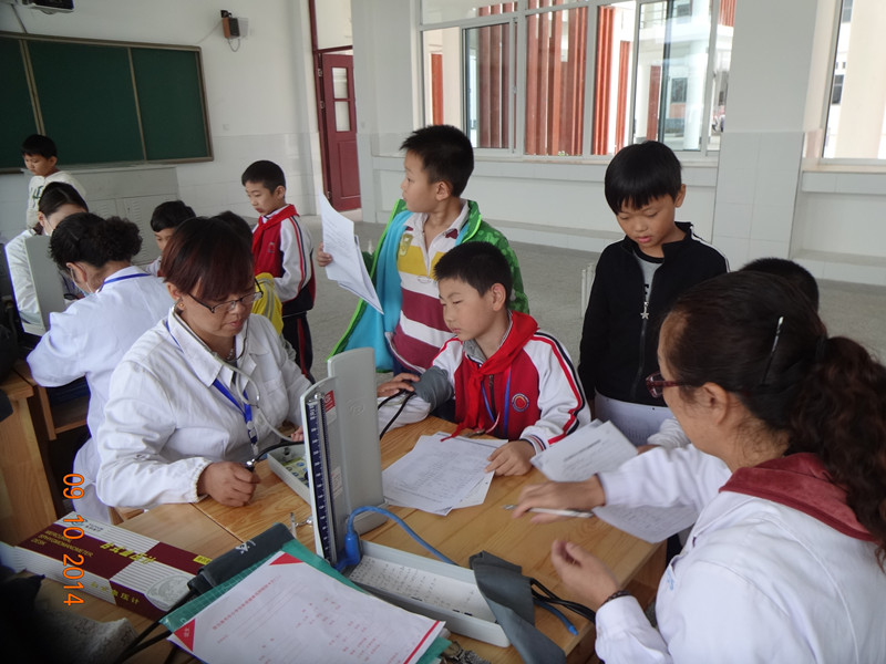 我校进行江苏省学生体质健康监测