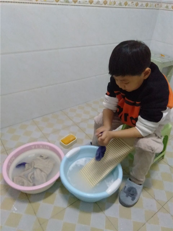 我跟父母学家务