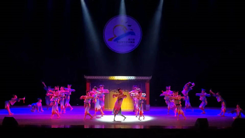我校舞蹈《雏凤清鸣话海州》荣获省中小学艺术展演舞蹈组特等奖