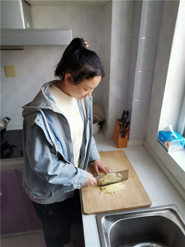 我跟父母学家务