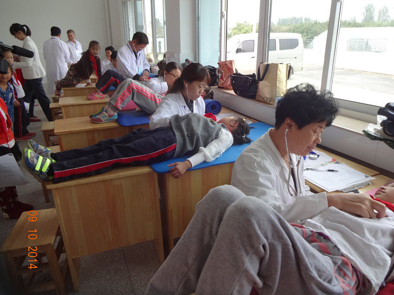 我校进行江苏省学生体质健康监测