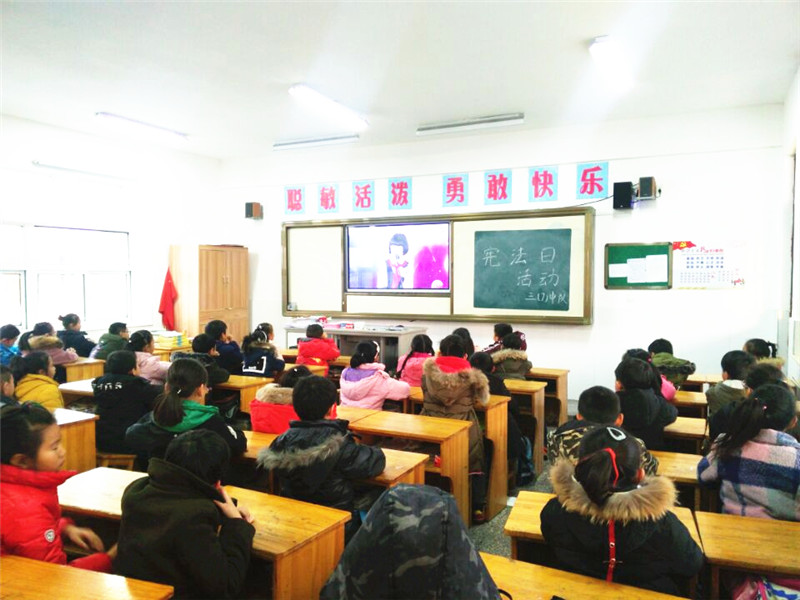 学宪法 讲宪法 做守法好少年
