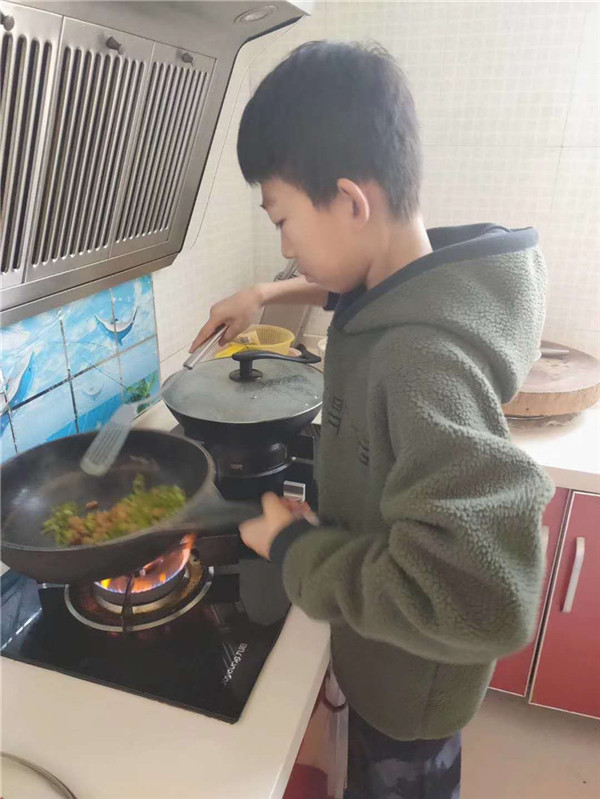 我跟父母学家务