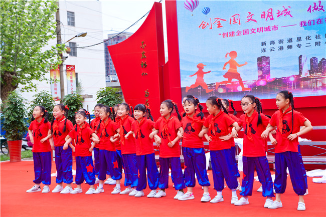 创全国文明城 做文明海州人