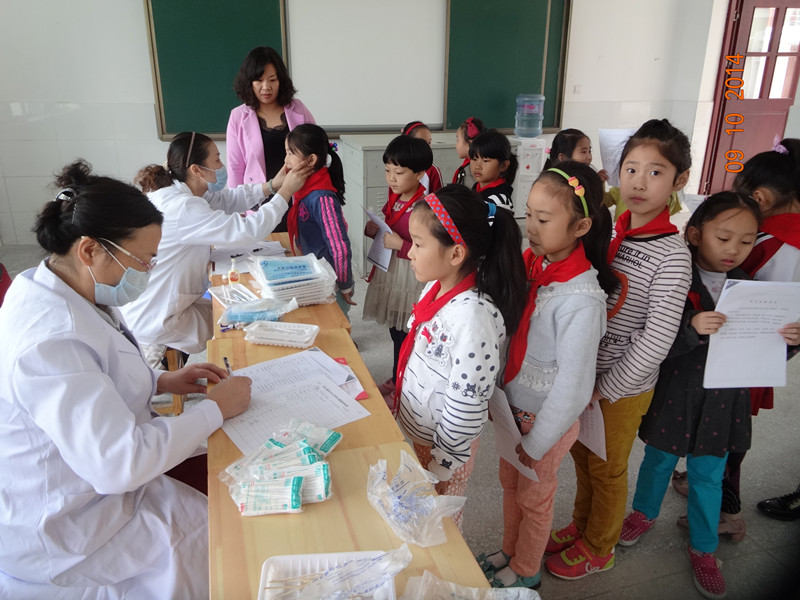 我校进行江苏省学生体质健康监测