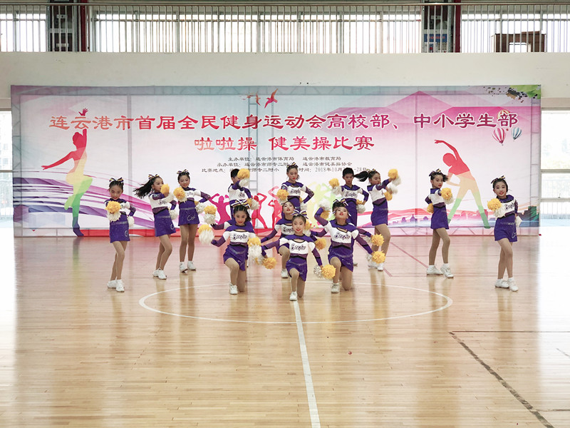祝贺我校啦啦操队再创佳绩